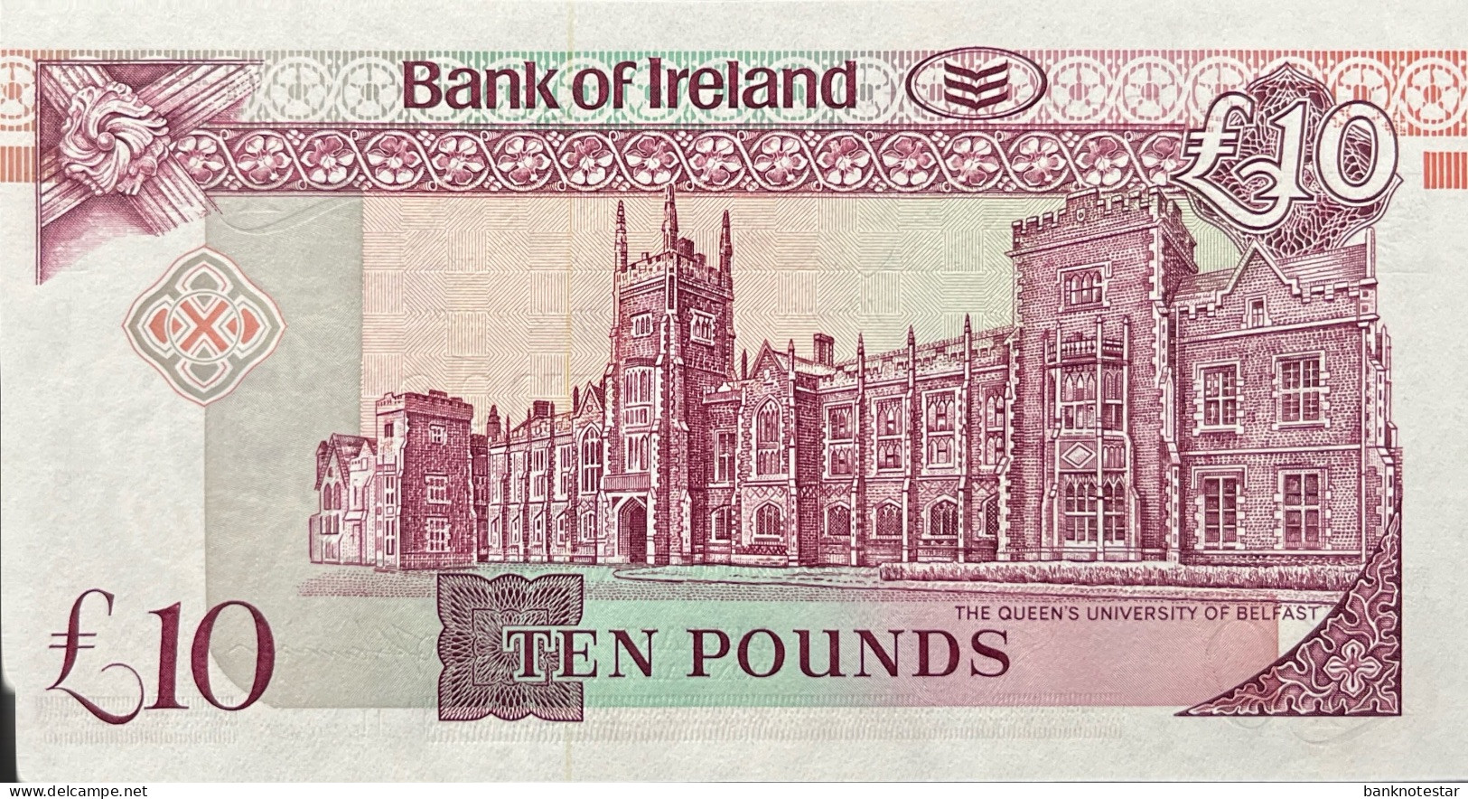 Northern Ireland 10 Pounds, P-71b (24.5.1992) - UNC - 10 Pounds