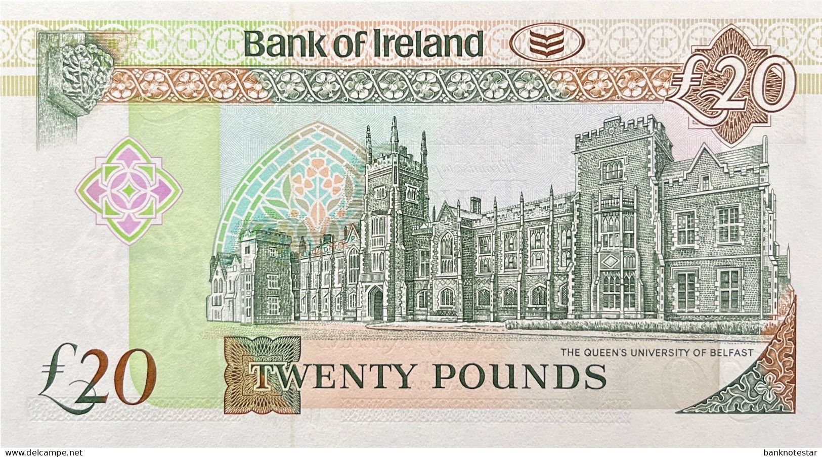 Northern Ireland 20 Pounds, P-72b (1.5.1993) - UNC - 20 Pounds