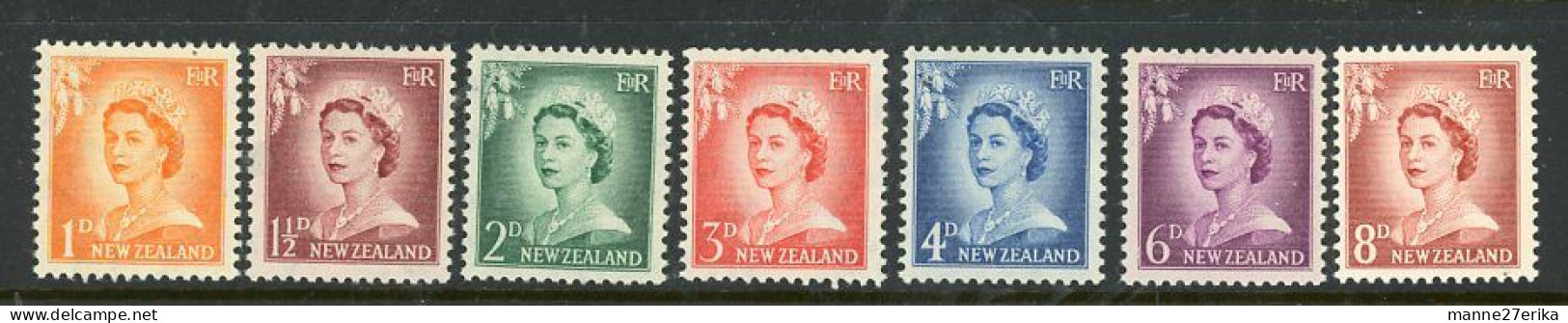 New Zealand MH 1953-57 - Neufs