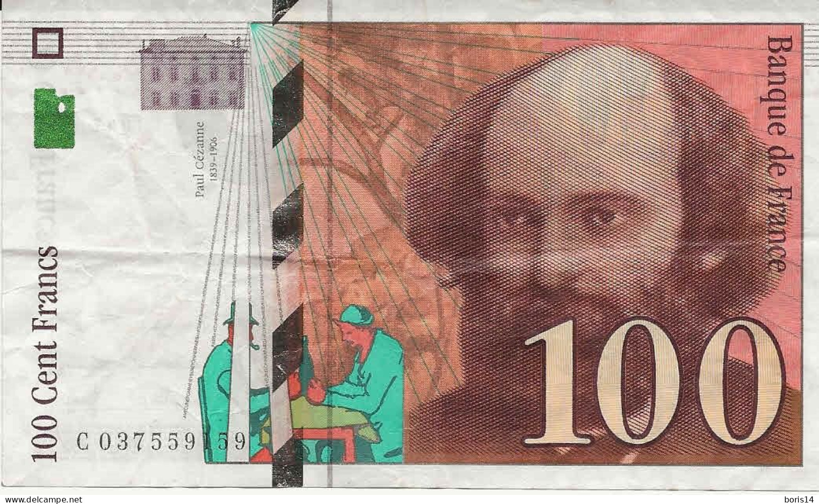 Billet 100 Francs 1997 - Sonstige & Ohne Zuordnung