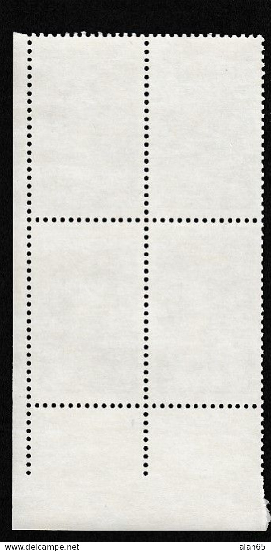 Sc#3065, Fulbright Scholarships 50th Anniversary 1996 Issue 32-cent Stamp Plate # Block Of 4 - Plaatnummers