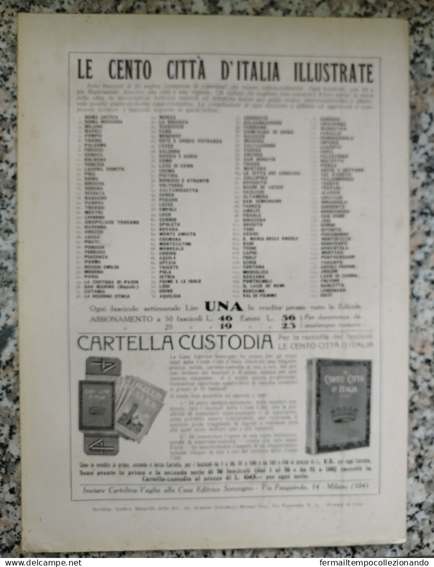 Bi Le Cento Citta' D'italia Illustrate Barletta Bari Puglia - Revistas & Catálogos