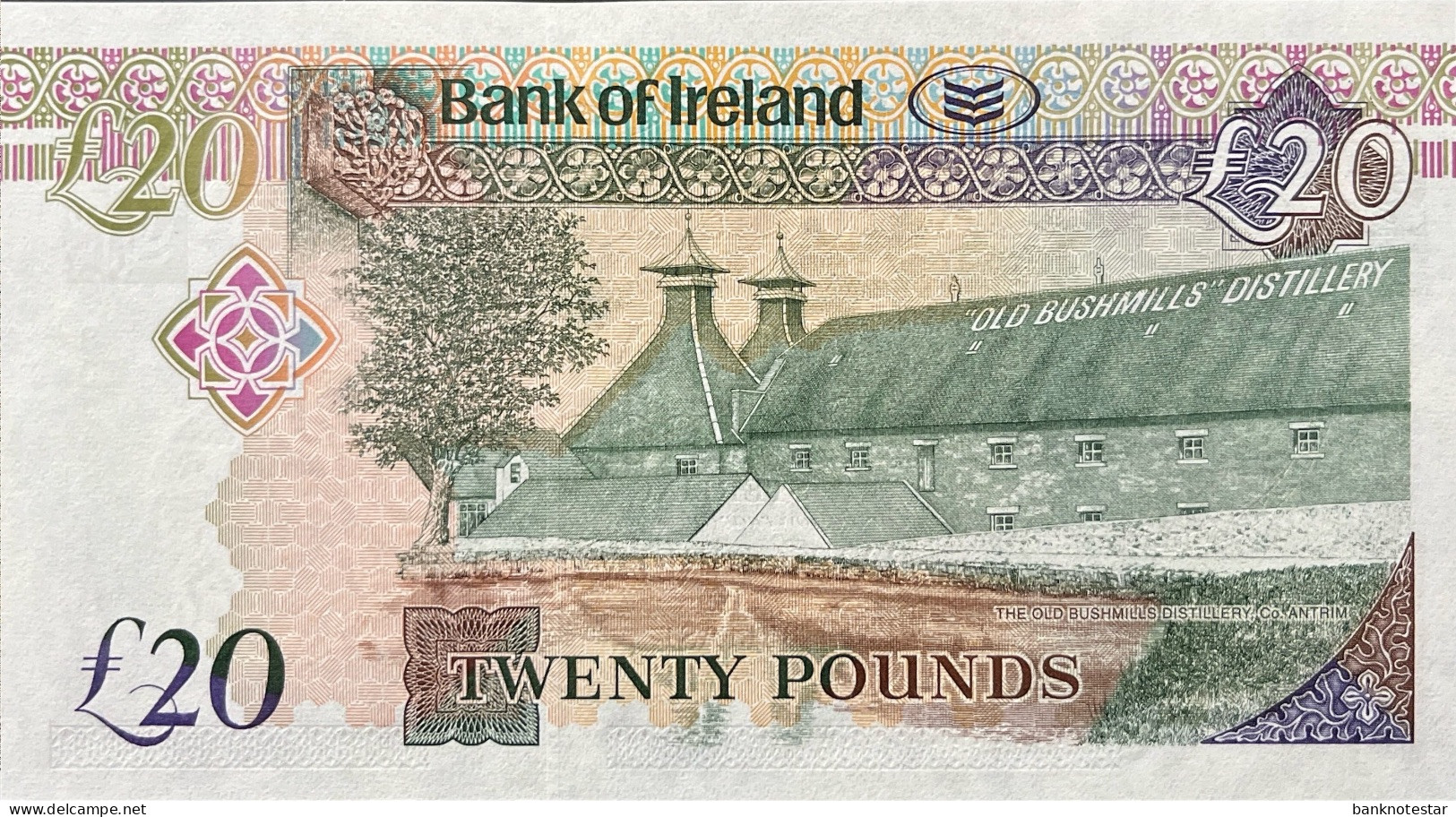 Northern Ireland 20 Pounds, P-85 (20.4.2008) - UNC - 20 Pounds