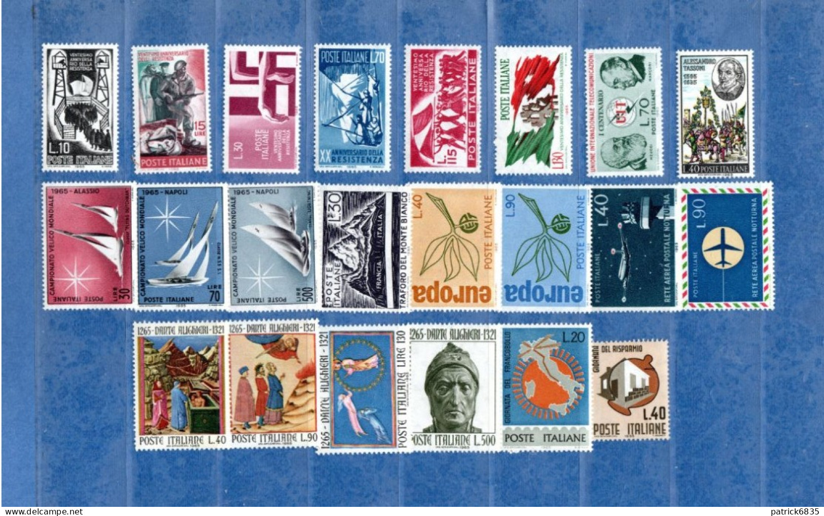 ITALIA** - Anno 1965 - Annata 22 Valori.  MNH. - Vollständige Jahrgänge