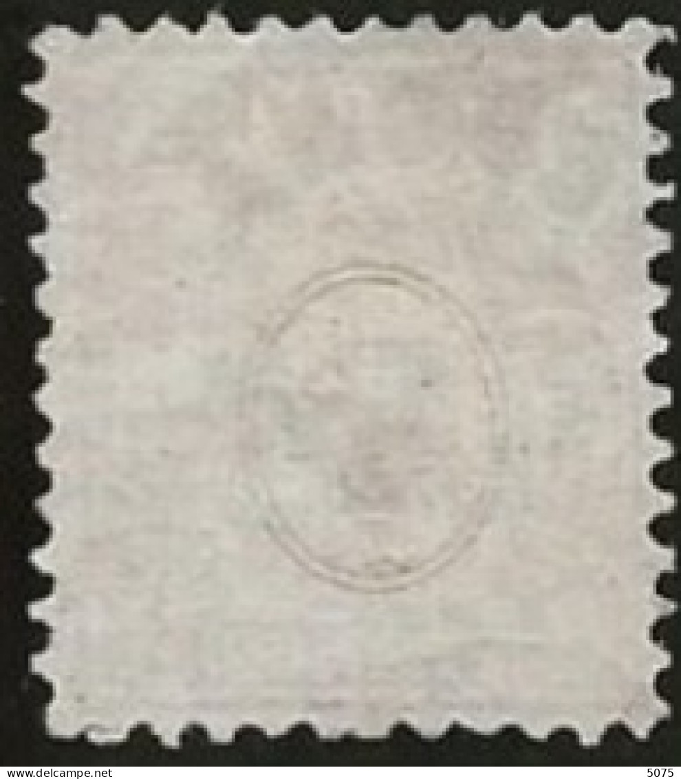 1862  3cs Noir  Obl Z 29 - Used Stamps