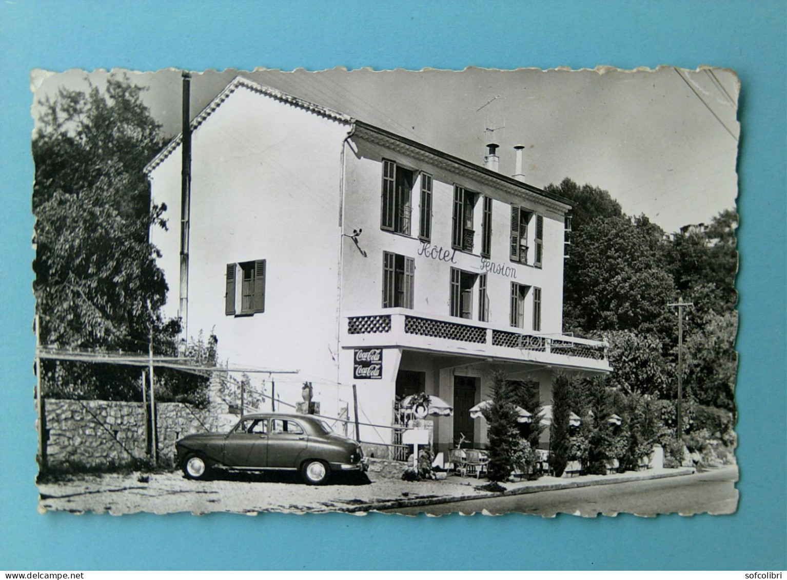 06 - MOUGINS - LES ROCHES - HOTEL RESTAURANT (Automobile ) - Mougins