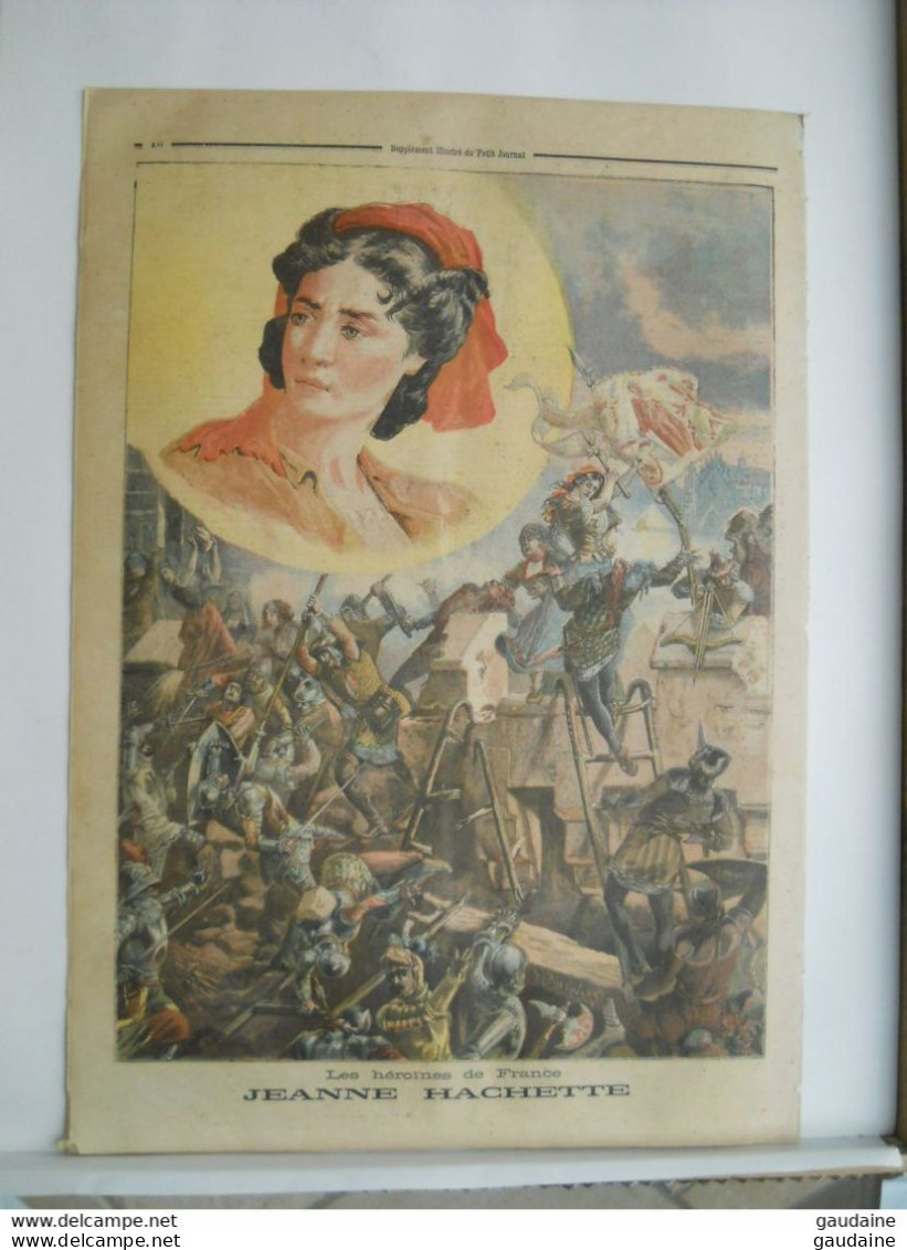 Le Petit Journal N°164 – 8 Janvier 1894 - NOEL RUSSIE-HEROINES De FRANCE JEANNE HACHETTE - Le Petit Journal