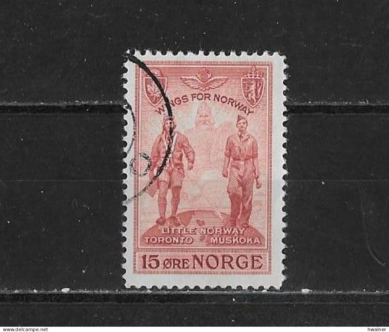 Norvege Yv. 284 O. - Used Stamps