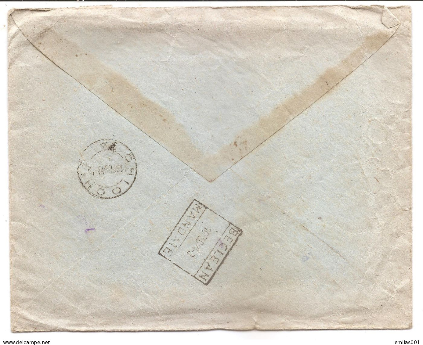 Superbe Lettre Recommandée Avec De Nombreux Timbres 1949 , RRR, A VOIR !!! - Lettres & Documents