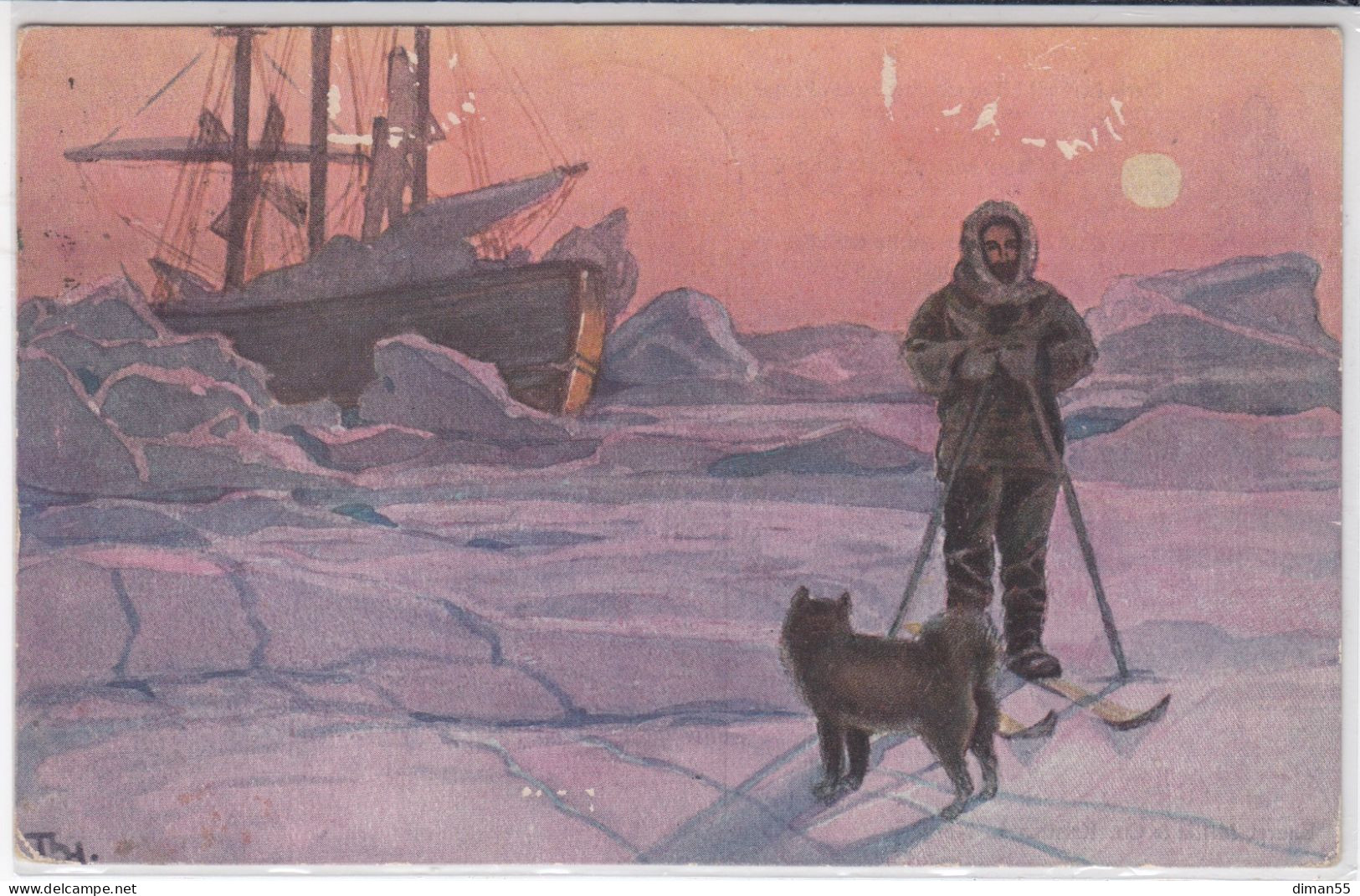 NORWAY - POLAR CRUISE - POLHAVET 4-8-1924 POSTAL CARD - Very Rare And HV - Brieven En Documenten