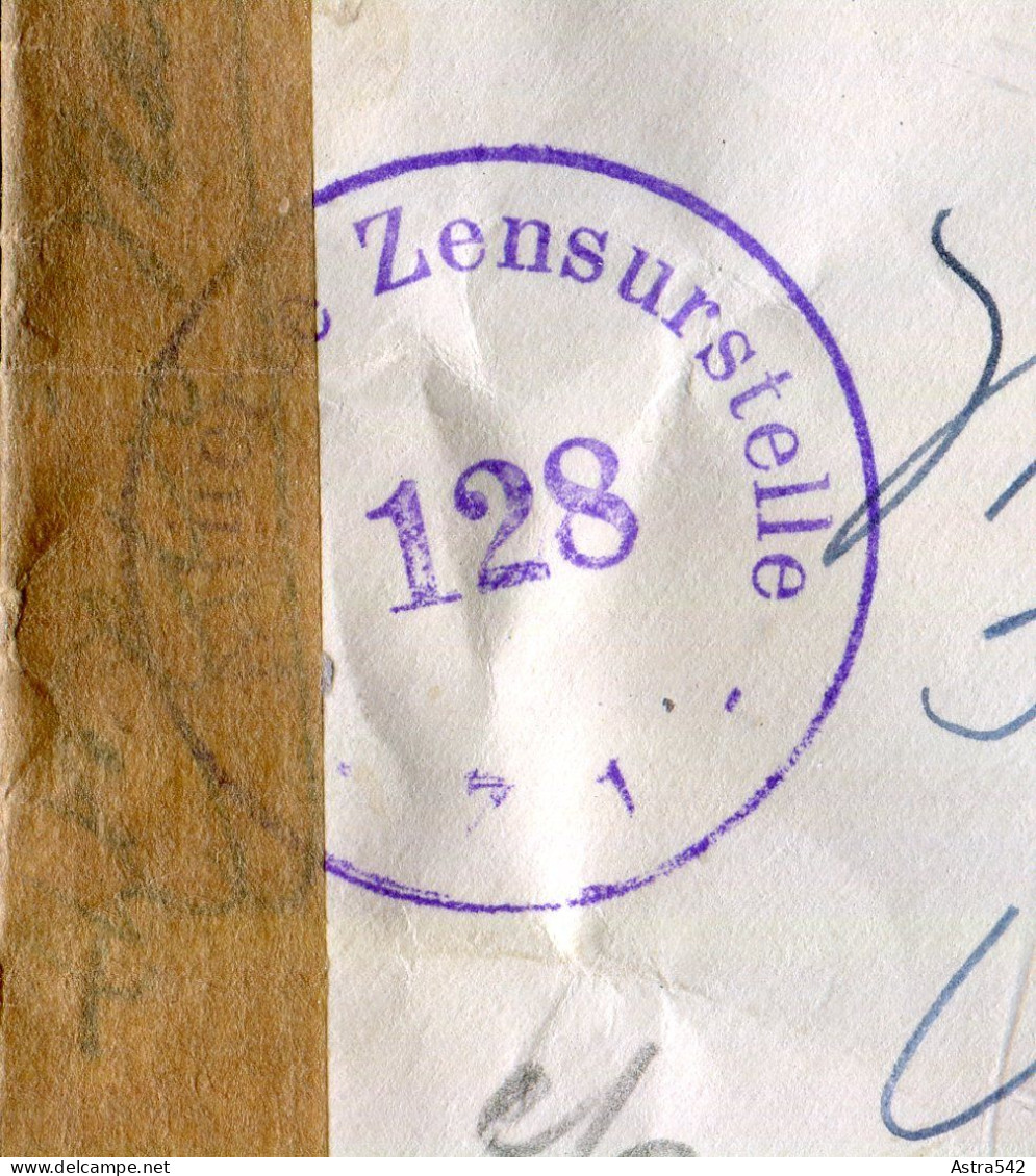 "USA" 1952, Brief Mit "ZENSUR" Nach Wien (A0036) - Briefe U. Dokumente