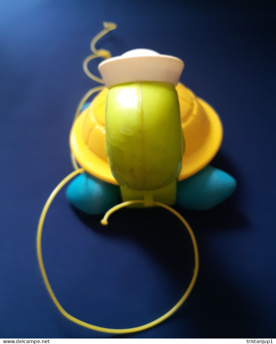 Tortue à tirer fisher price ancien vintage 1977