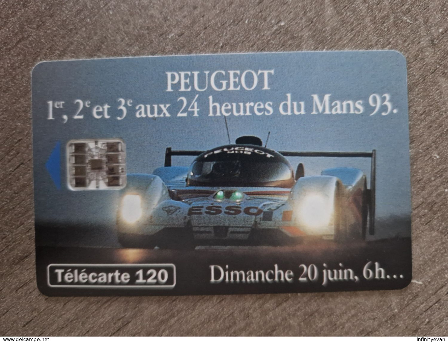 F412 - PEUGEOT 905 2 120 SC7 DIMANCHE 6H - 1993