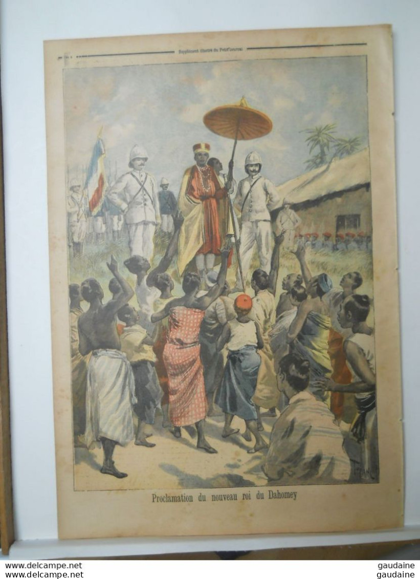 Le Petit Journal N°170 – 19 Février 1894 - Manifestation Etudiants Jeanne D'Arc - Proclamation Roi Dahomey - Le Petit Journal