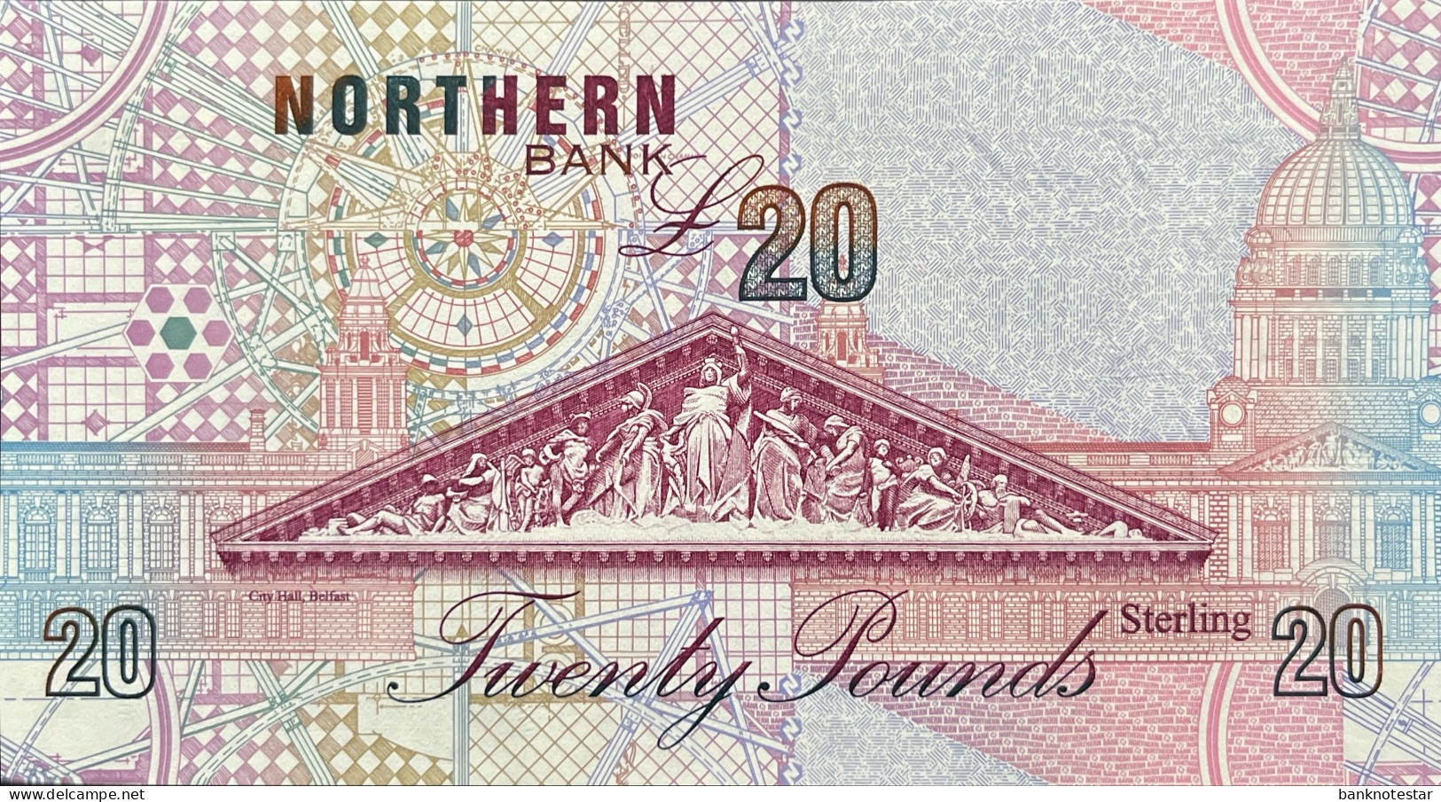 Northern Ireland 20 Pounds, P-199a (24.2.1997) - UNC - 20 Pounds