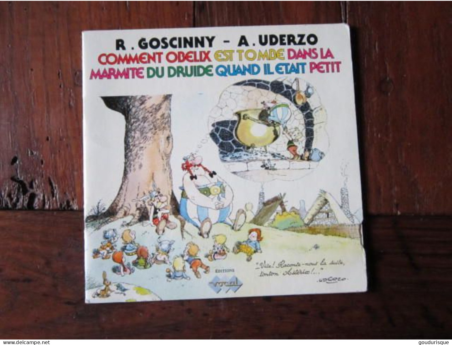 ASTERIX LIVRET COMMENT OBELIX EST TOMBE DANS LA POTION MAGIQUE - Asterix