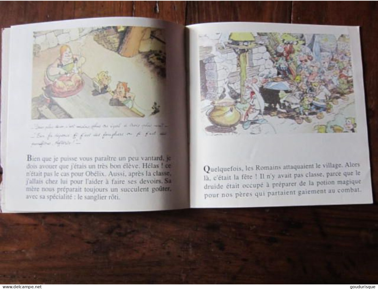 ASTERIX LIVRET COMMENT OBELIX EST TOMBE DANS LA POTION MAGIQUE - Asterix