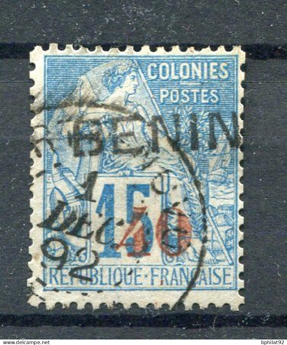 !!! BENIN, N°15 OBLITERE, SIGNE CALVES - Used Stamps