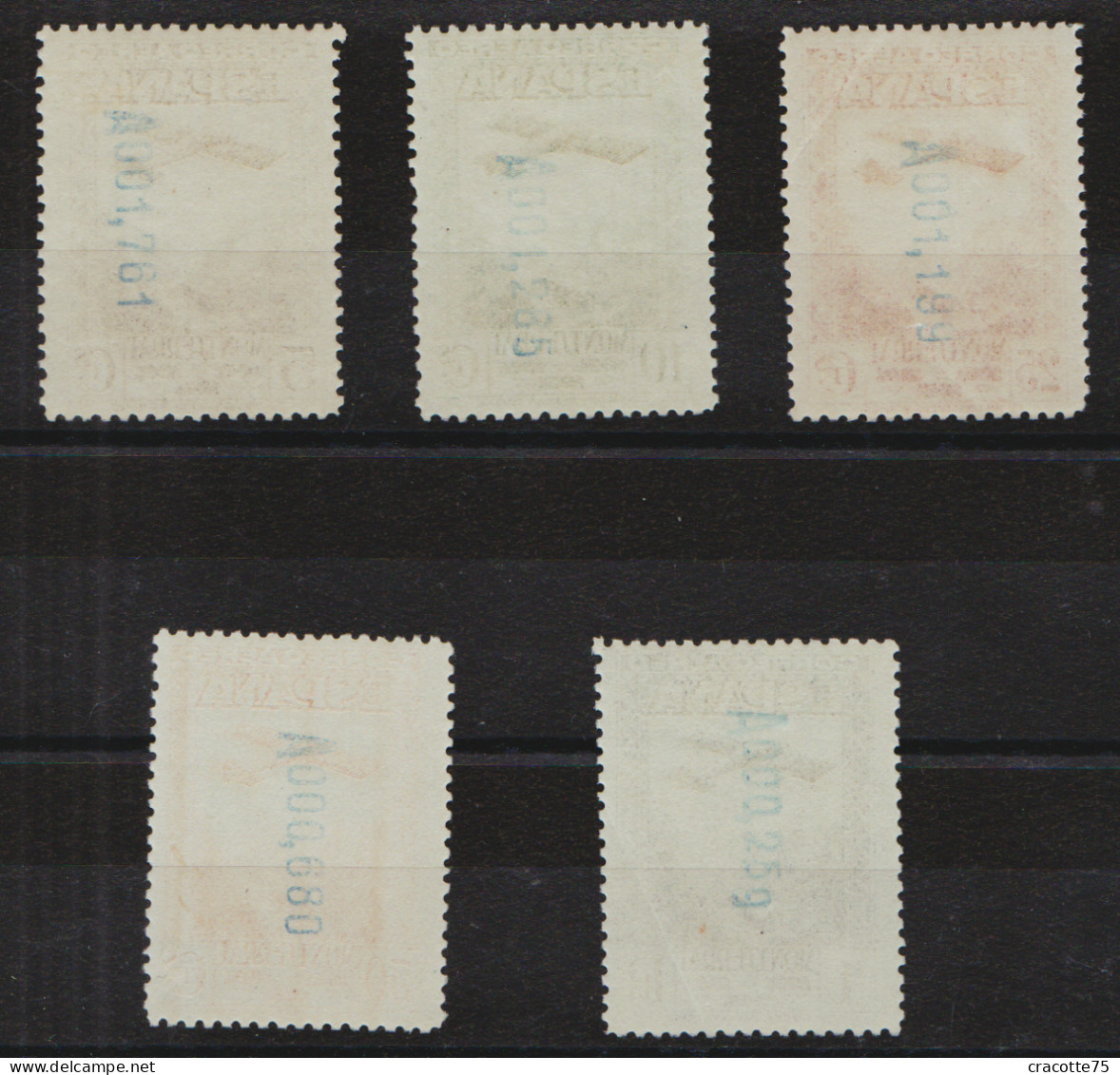 ESPAGNE - N° 90/94** - Série Complète De 1931. (cote 115€). - Unused Stamps