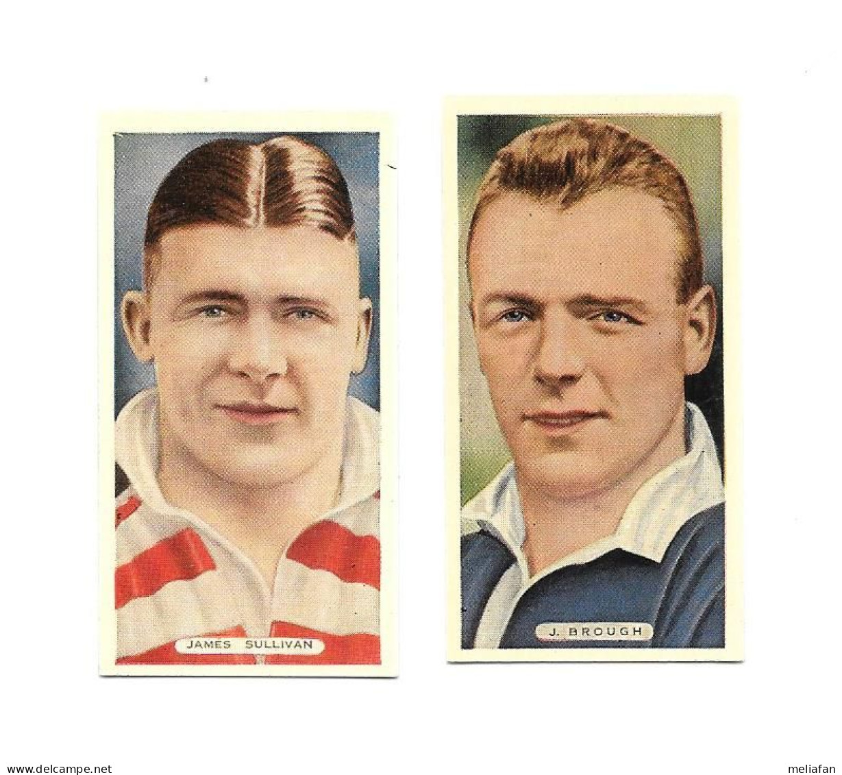 BW14 - CARTES CIGARETTES STATE EXPRESS - RUGBY - JAMES SULLIVAN - JIM BROUGH - Rugby