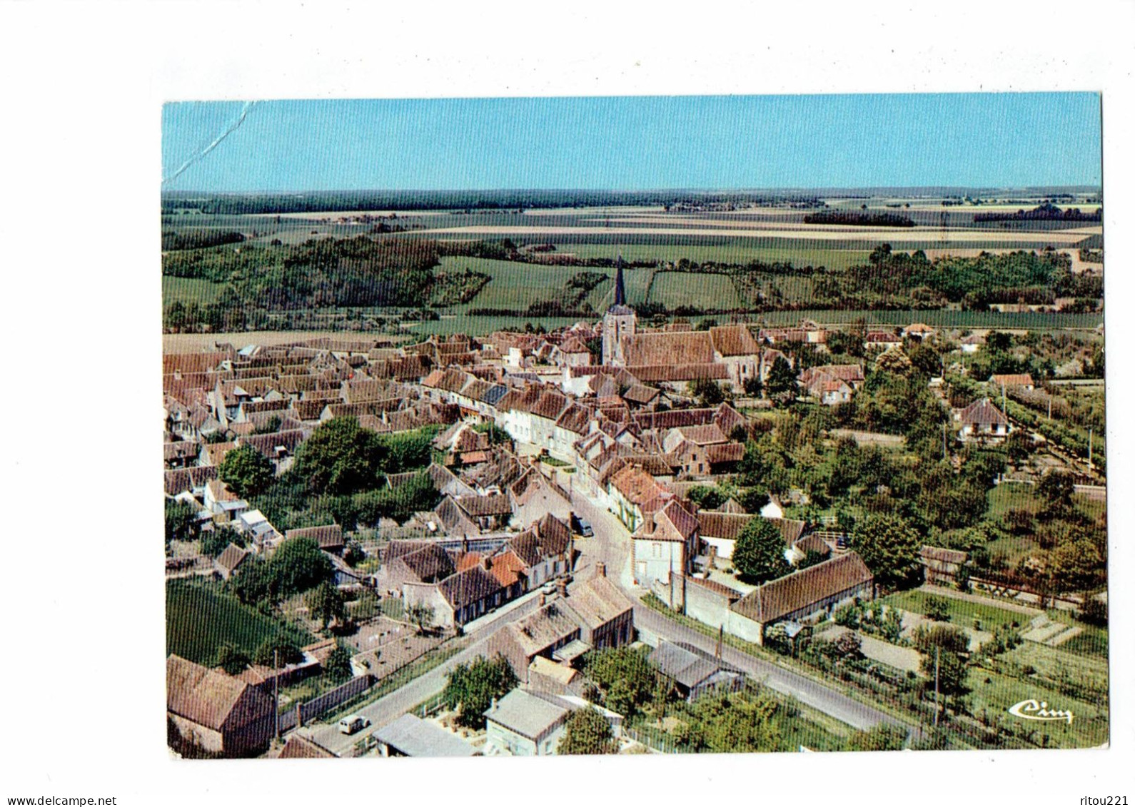 Cpm - [89] Yonne > Cheroy - Vue Générale Aérienne - A Cl 3-68 Cim - 1973 - Cheroy