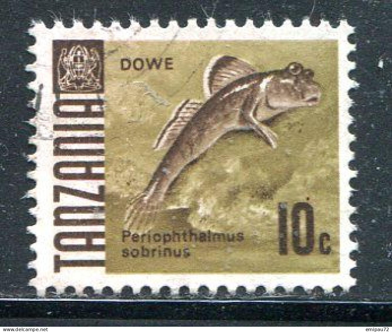 TANZANIE- Y&T N°20- Oblitéré (poisson) - Tanzania (1964-...)