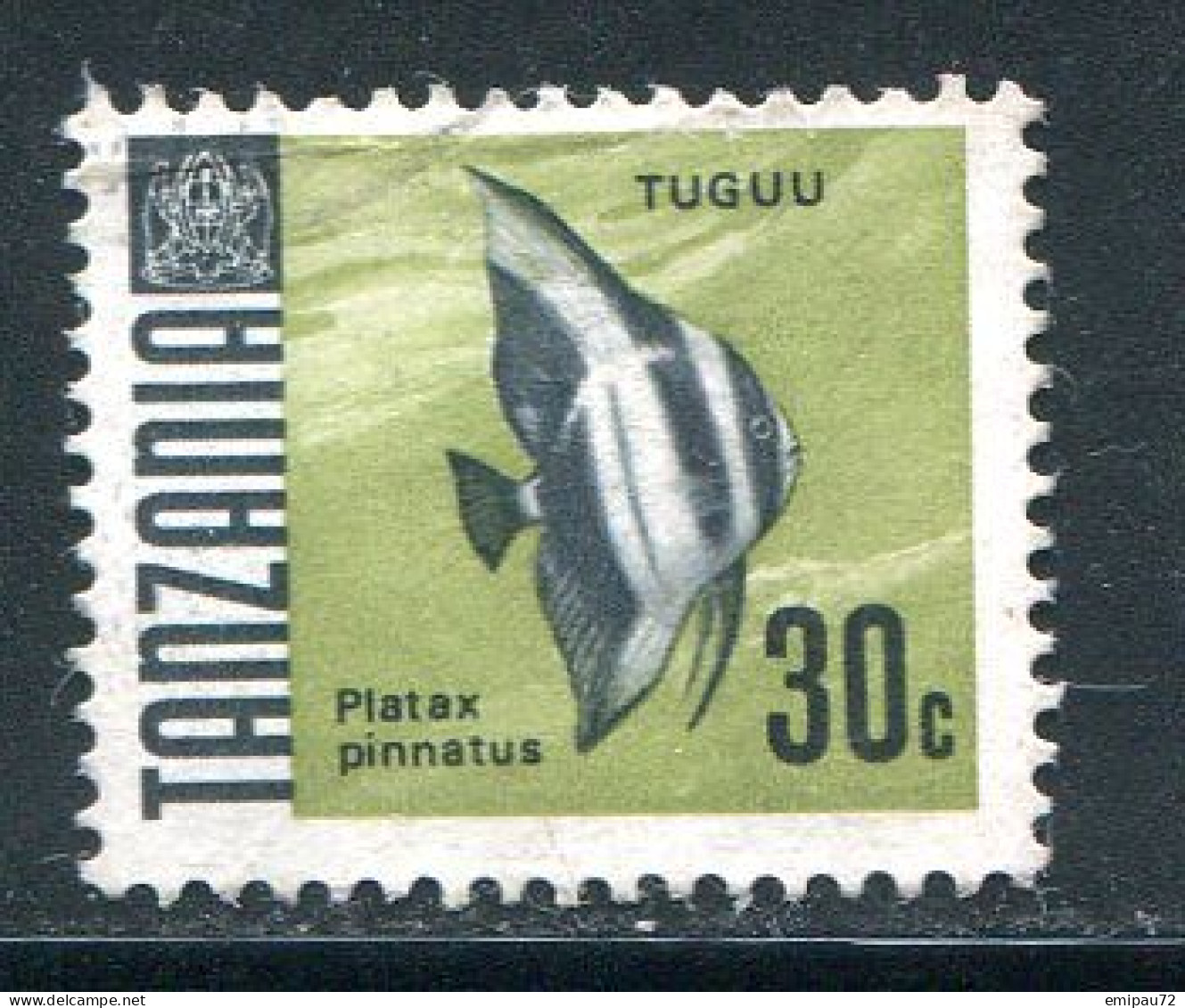 TANZANIE- Y&T N°23- Oblitéré (poissons) - Tanzania (1964-...)