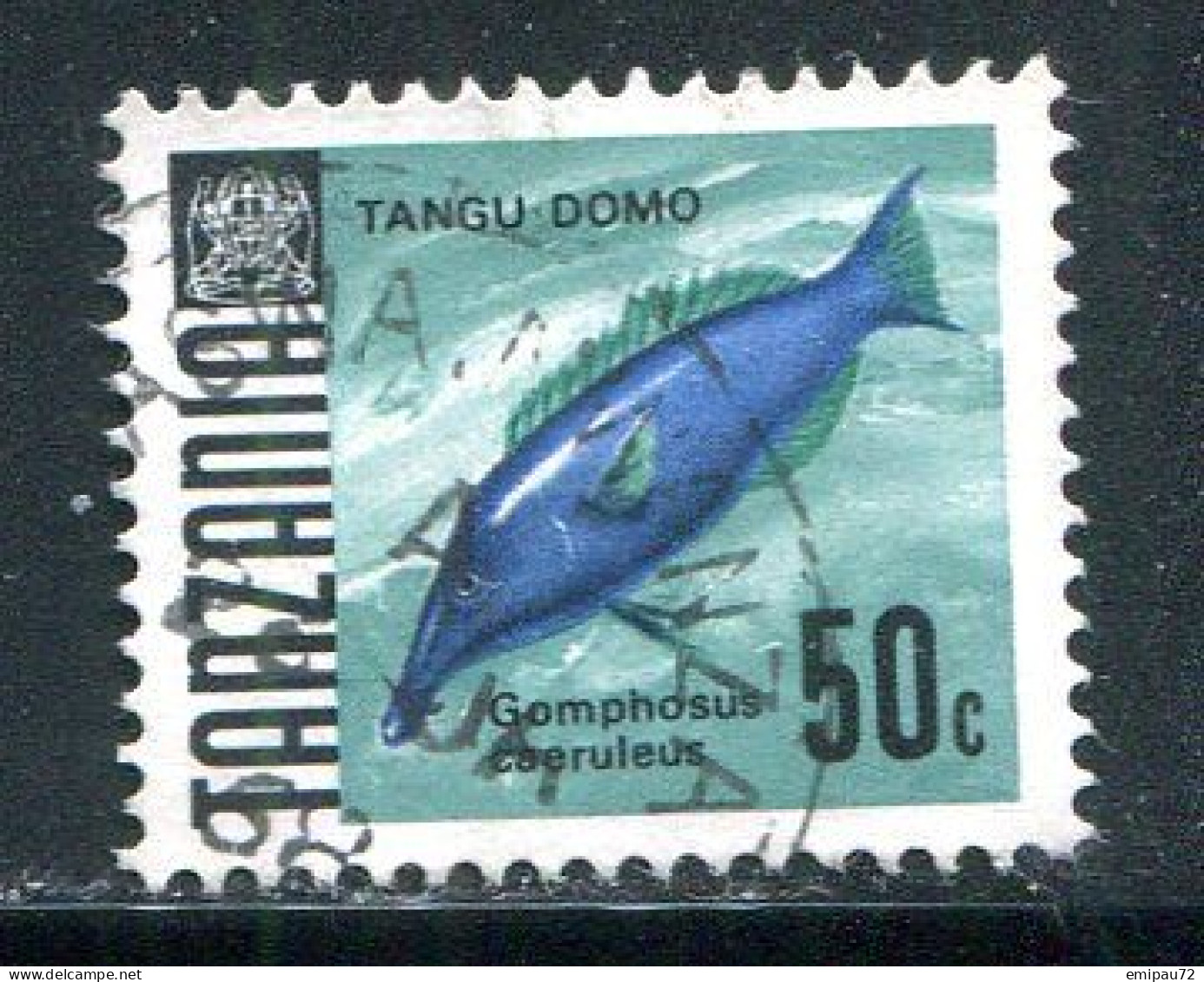 TANZANIE- Y&T N°25- Oblitéré (poissons) - Tanzania (1964-...)