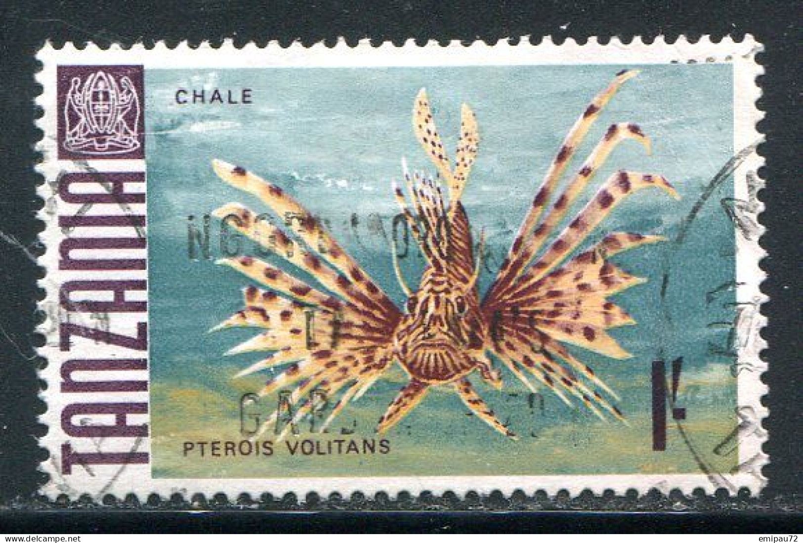 TANZANIE- Y&T N°27- Oblitéré (poissons) - Tanzania (1964-...)