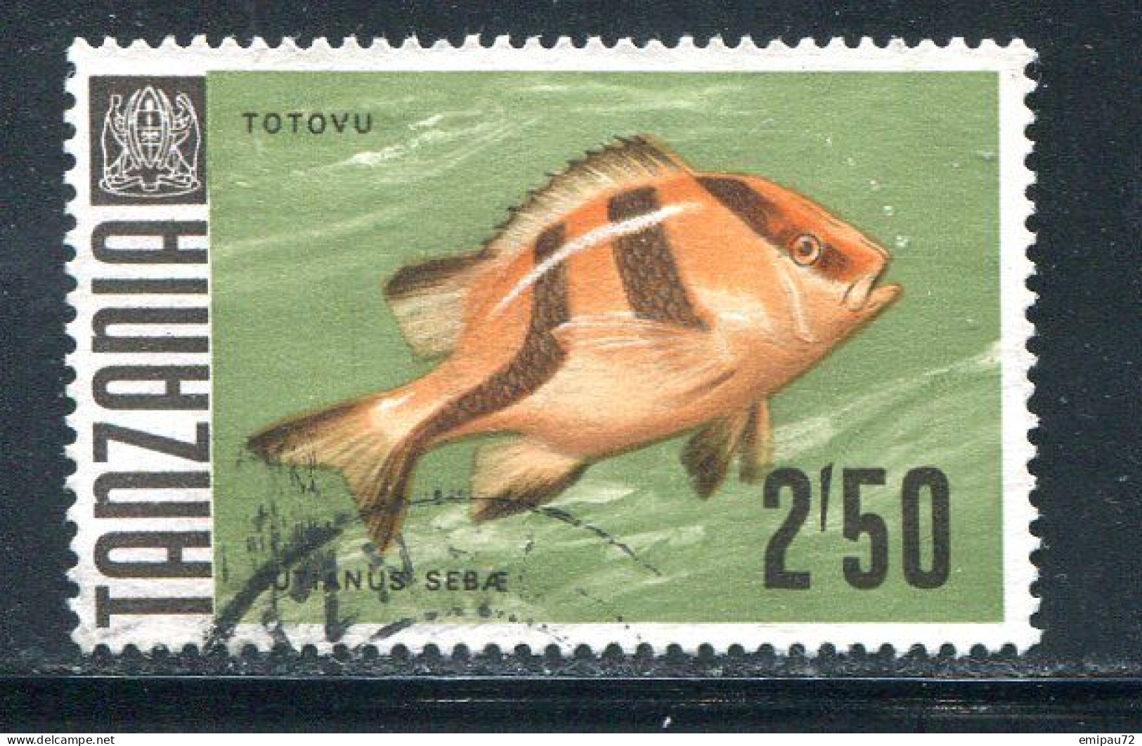 TANZANIE- Y&T N°29- Oblitéré (poissons) - Tanzania (1964-...)