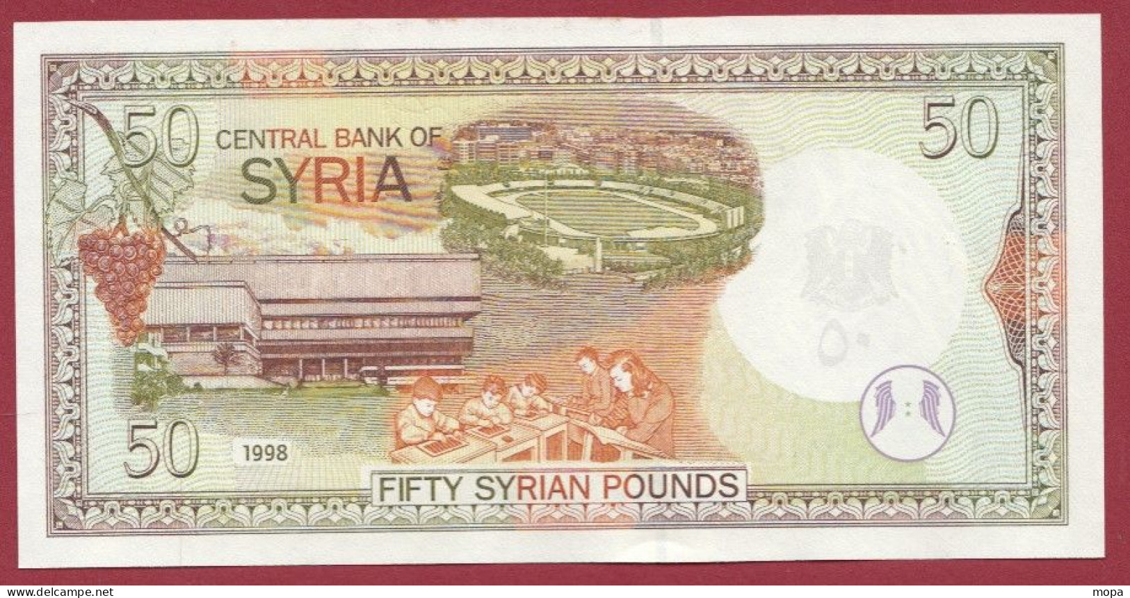Syrie 50 Pounds --1998 --NEUF/UNC--(137) - Syrien