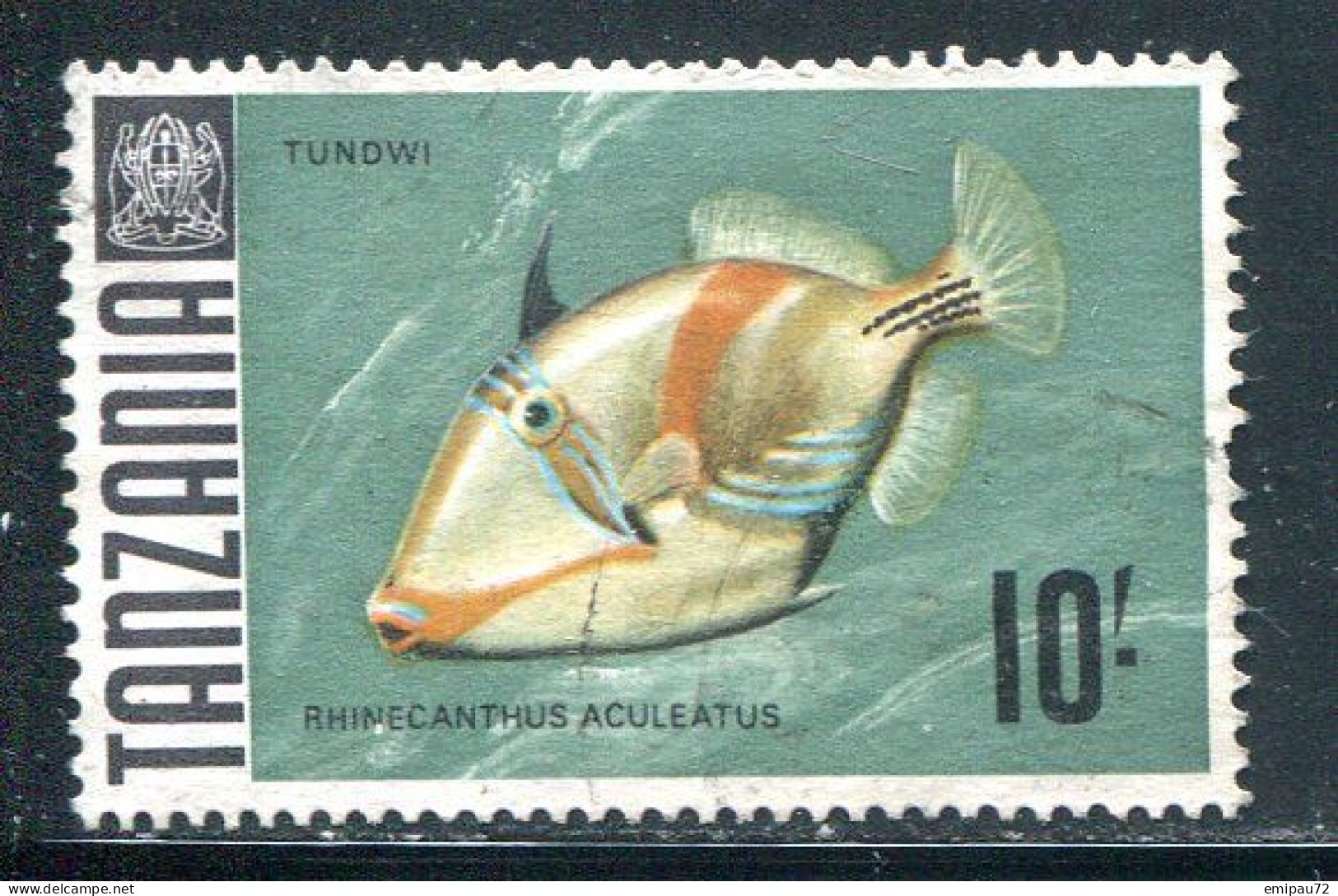 TANZANIE- Y&T N°31- Oblitéré (poissons) - Tanzania (1964-...)