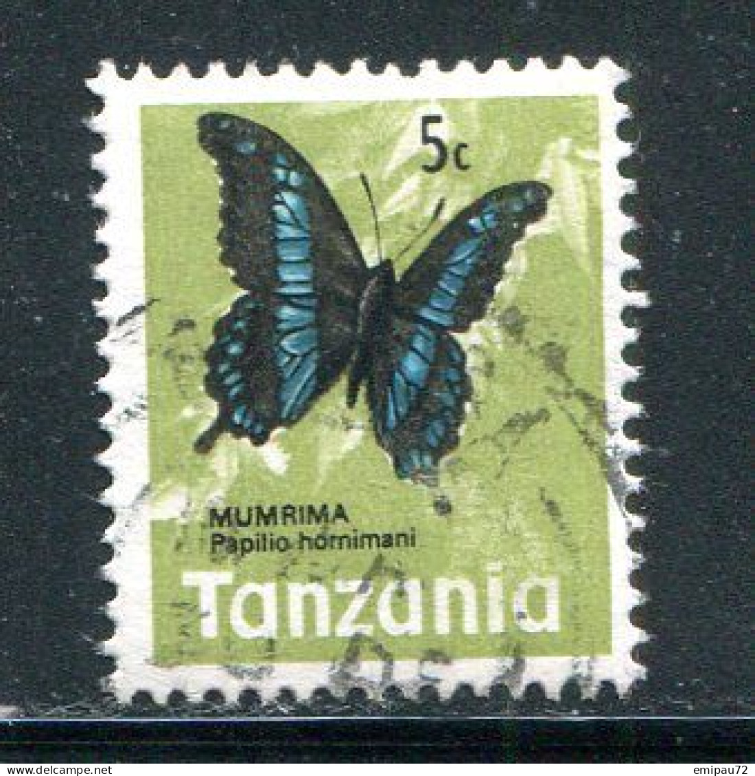TANZANIE- Y&T N°33- Oblitéré (papillon) - Tanzania (1964-...)