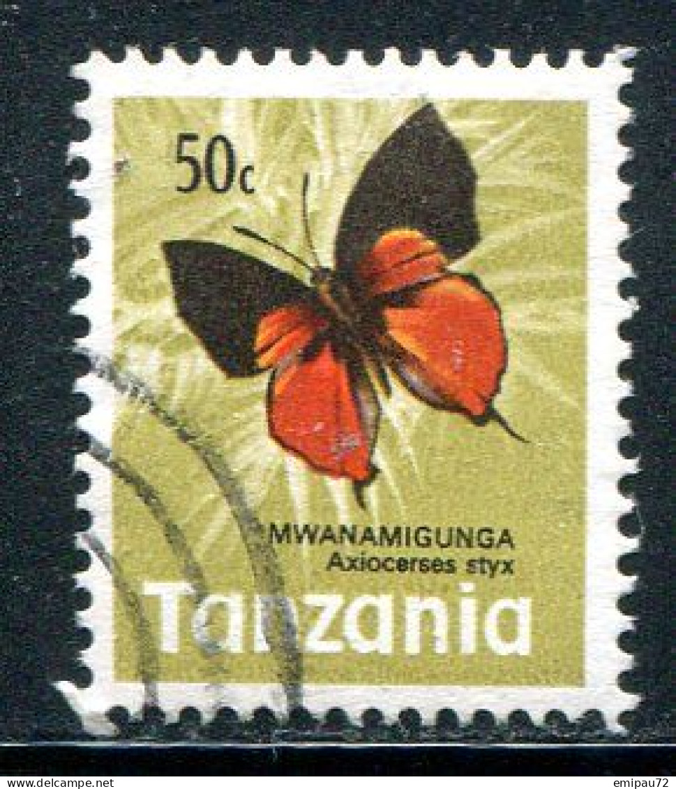 TANZANIE- Y&T N°39- Oblitéré (papillon) - Tansania (1964-...)