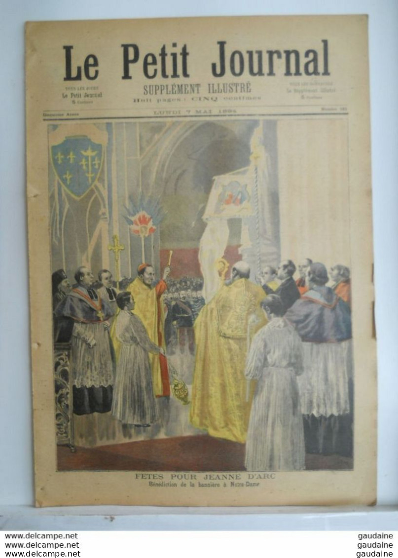 Le Petit Journal N°181 – 7 Mai 1894 - FETE POUR JEANNE D'ARC - GRAVELOTTE - Le Petit Journal