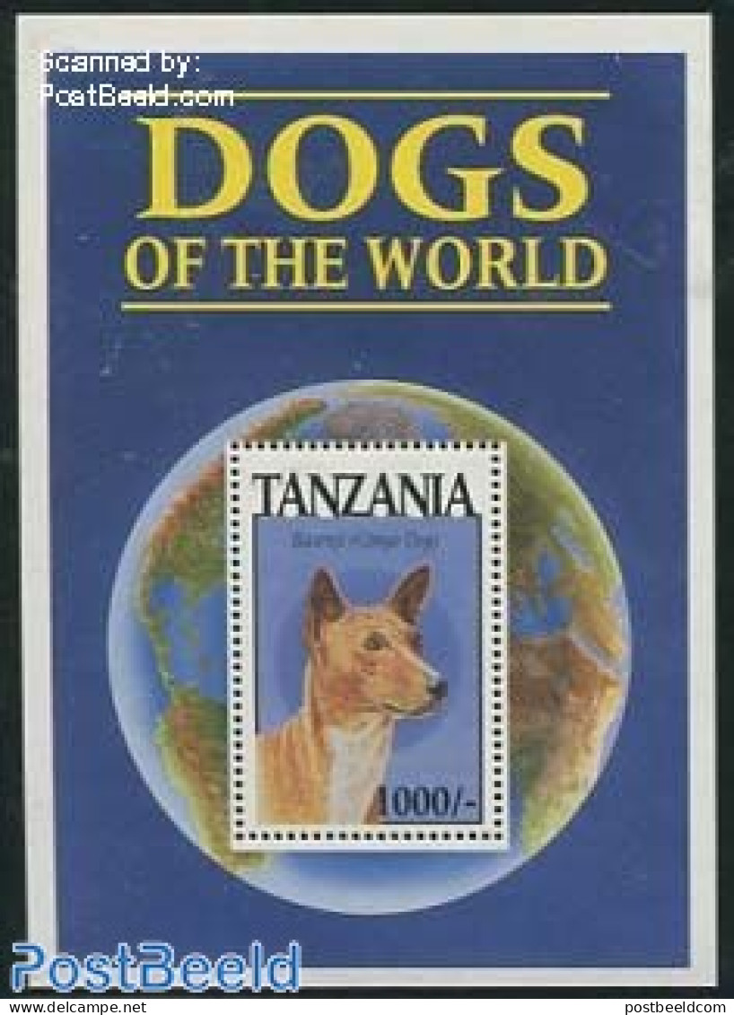 Tanzania 1994 Congo Bush Dog S/s, Mint NH, Nature - Dogs - Tanzania (1964-...)