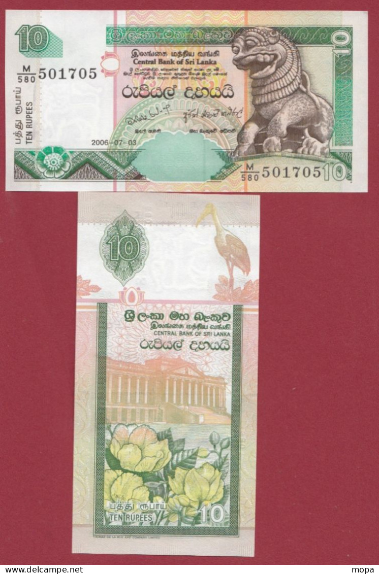 Sri Lanka --10 Rupees  --- 03/07/2006  ---UNC--(258) - Sri Lanka