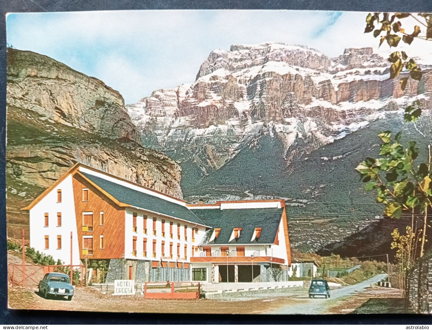 Ordesa, Hotel Y Mondarruego Al Fondo (Huesca) CP Sín Circular - Huesca