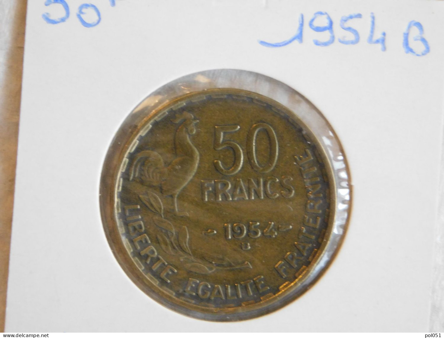 France 50 Francs 1954 B G. GUIRAUD (1068) - 50 Francs