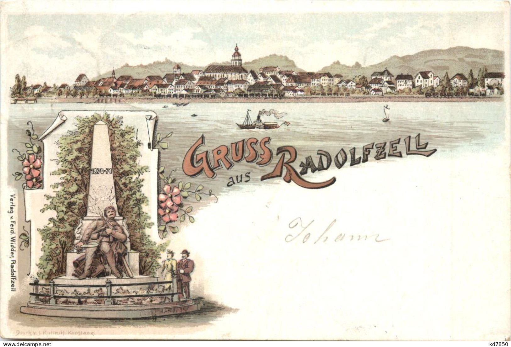 Gruss Aus Radolfzell - Litho - Radolfzell