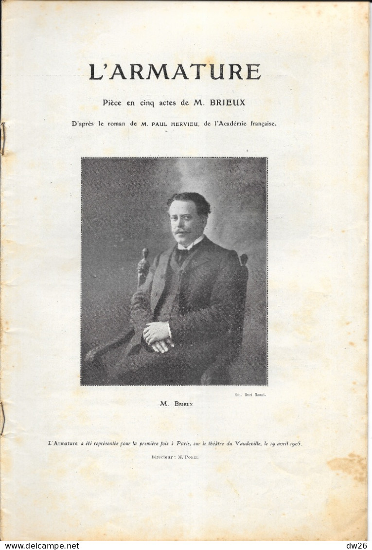 Revue L'Illustration Théâtrale N°11 (Mai 1905) Théâtre: L'Armature, Pièce De Brieux - Autores Franceses