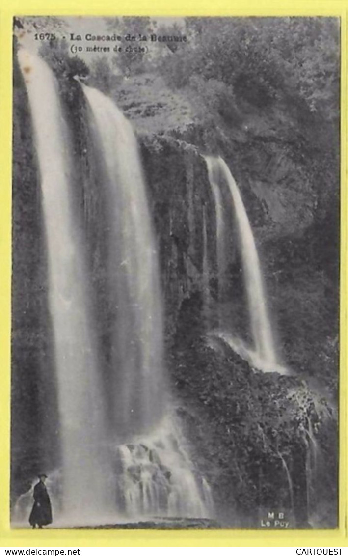 CPA Cascade De La Beaume - Près De Solignac-sur-Loire - Solignac Sur Loire