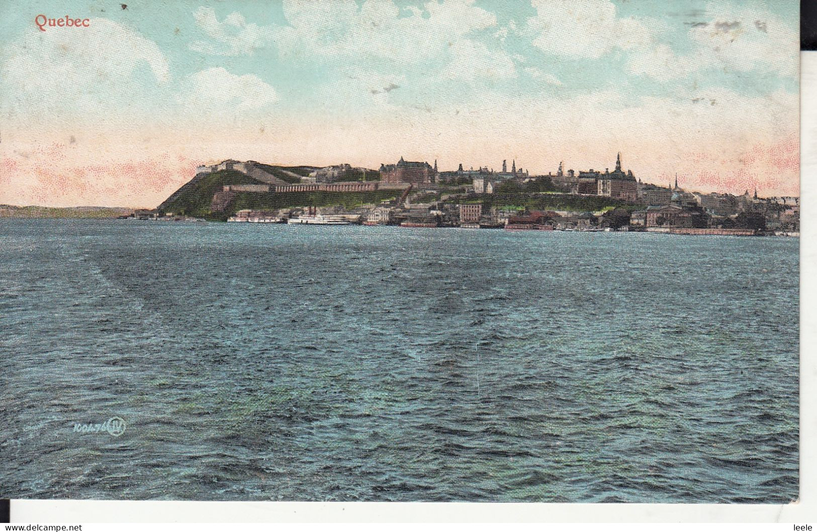 CD65. Vintage Souvenir Postcard. Quebec. Canada - Québec - La Cité