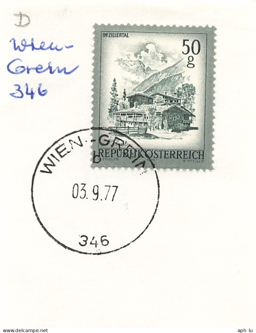 Bahnpost (R.P.O./T.P.O) Wien-Grein [Ausschnitt] (AD3106) - Briefe U. Dokumente