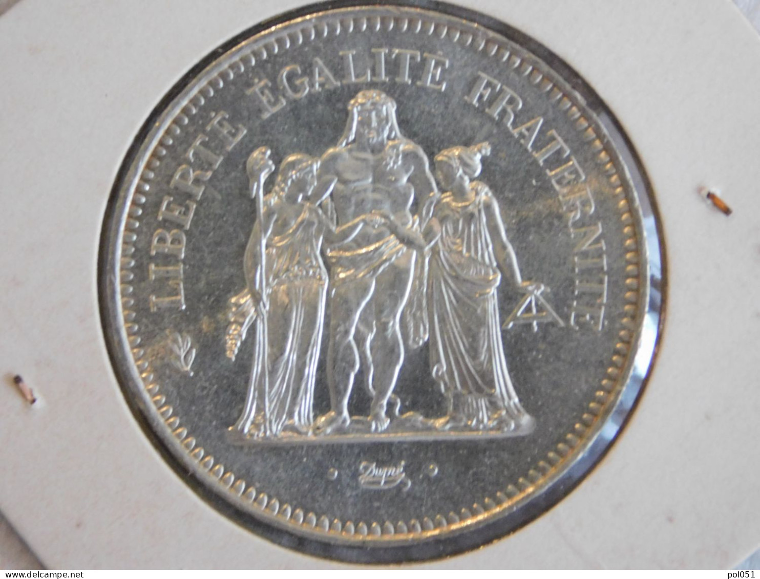 France 50 Francs 1977 HERCULE (1074) Argent Silver - 50 Francs