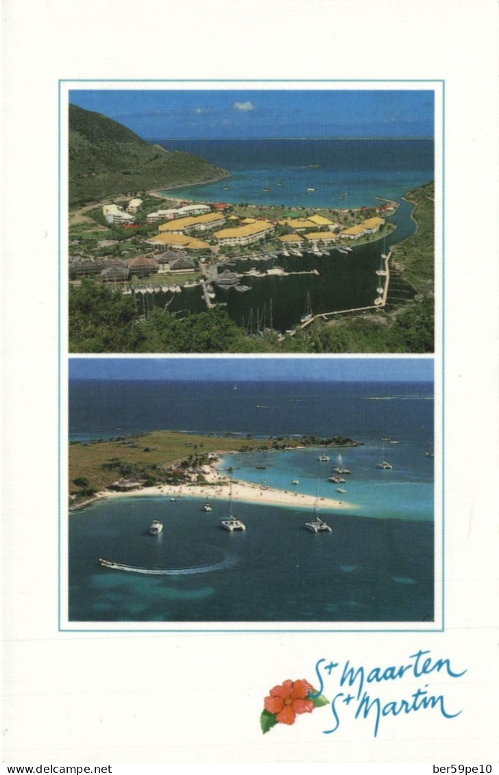 ANTILLES NEERLANDAISES ST MARTIN / ST MAARTEN 2 VUES - Saint-Martin