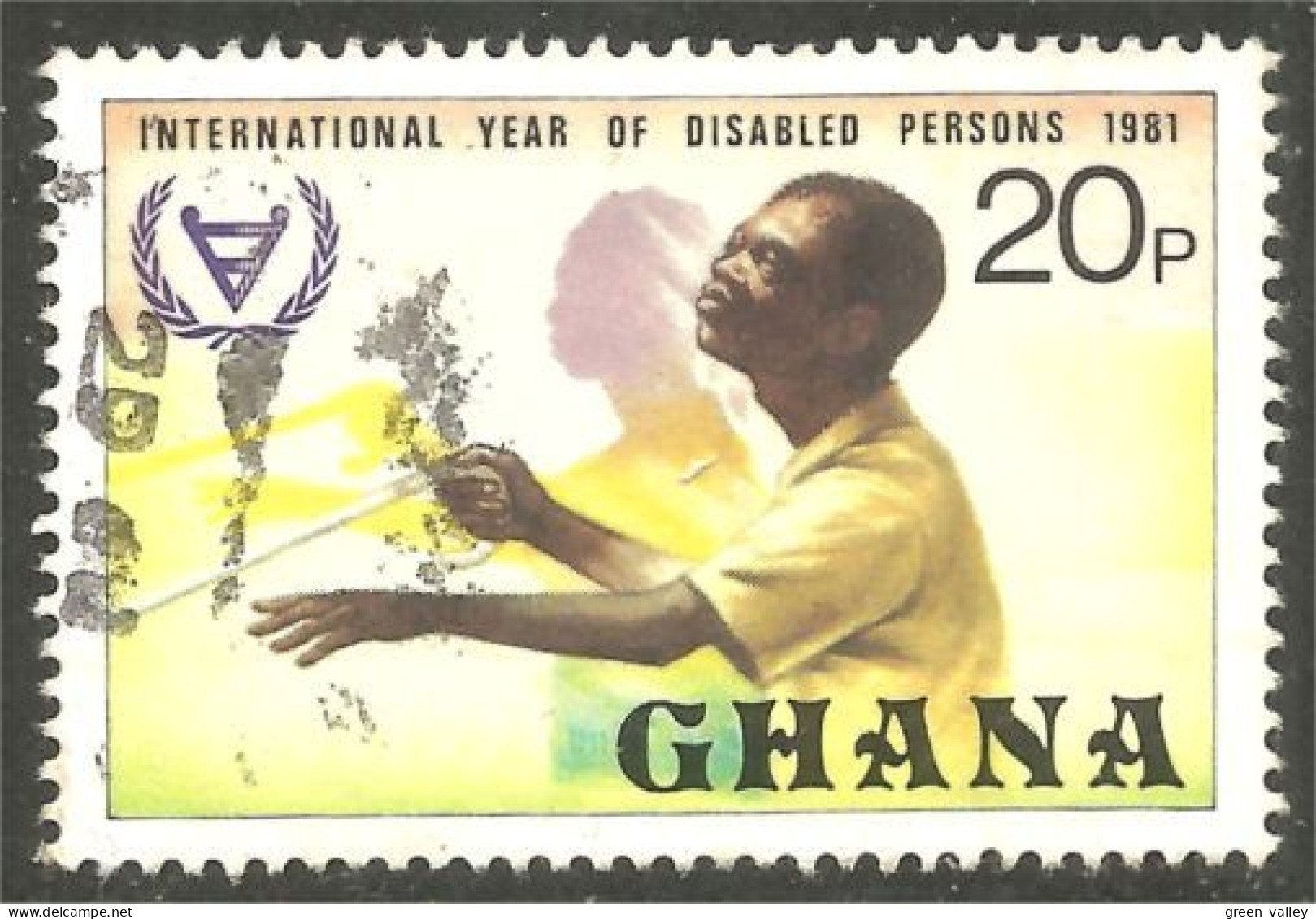 450 Ghana Handicapés Handicap Disabled (GHA-181) - Ghana (1957-...)