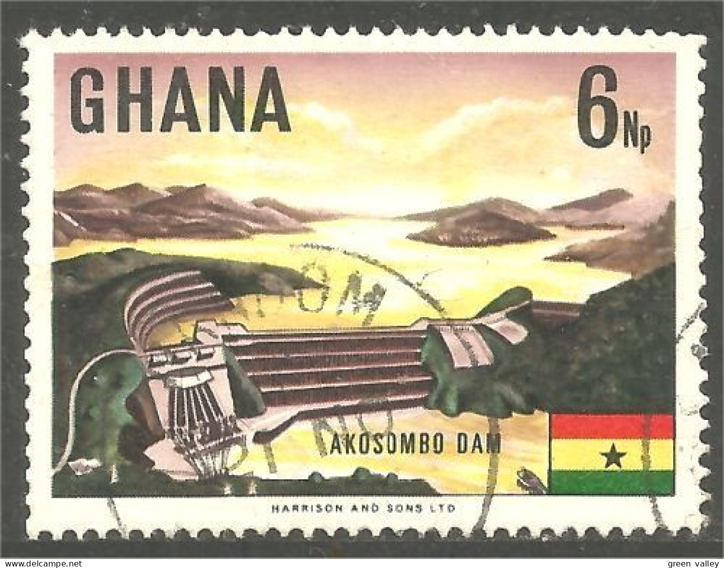 450 Ghana Barrage Akosombo Dam (GHA-169a) - Ghana (1957-...)
