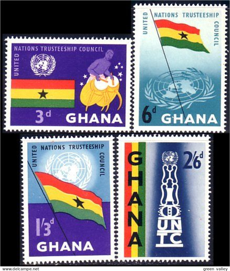 450 Ghana United Nations MNH ** Neuf SC (GHA-8a) - Ghana (1957-...)