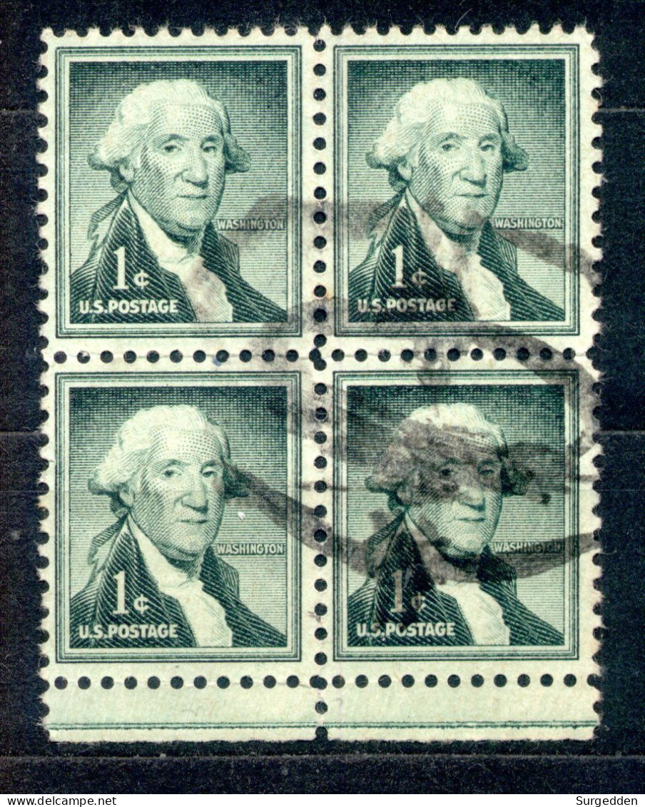 USA 1954, Michel-Nr. 651 A O - Used Stamps